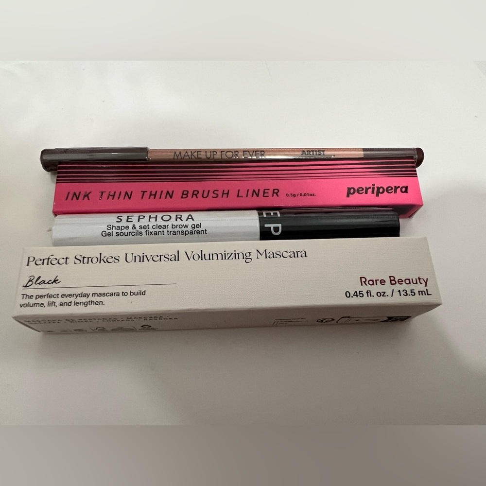 Eye Bundle! (Rare Beauty/Sephora/Peripera/Makeup Forever)